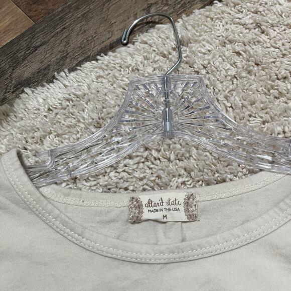 Altar'd State Cowgirl Retro Vintage Western "Howdy Honey" Cropped Graphic Tee - Picture 3 of 5